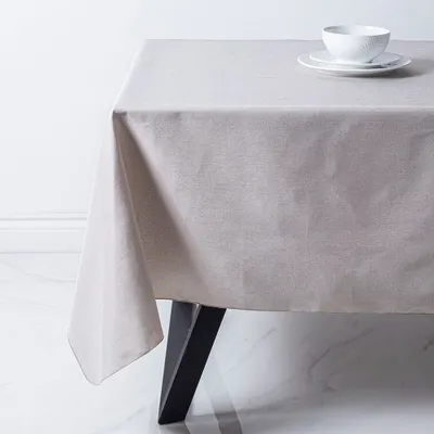 Sebastien & Groome Linen-Look Polyester Tablecloth 60"x84" (Natural)