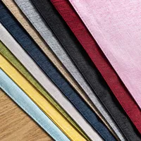Sebastien & Groome Linen-Look Polyester Tablecloth 54x70" (Denim)