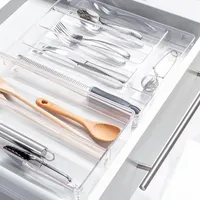 iDesign Linus Drawer Organizer Cutlery Tray 11x14"