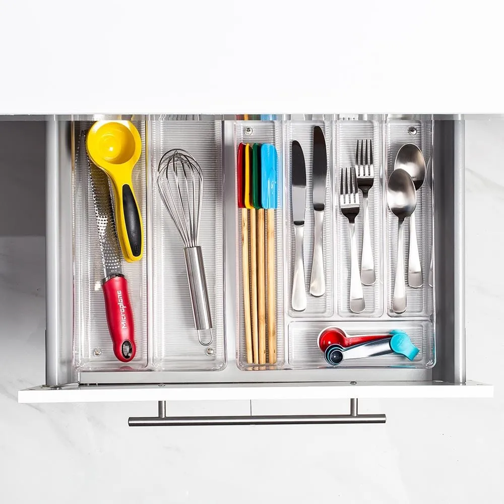 iDesign Linus Drawer Organizer Cutlery Tray 11x14"