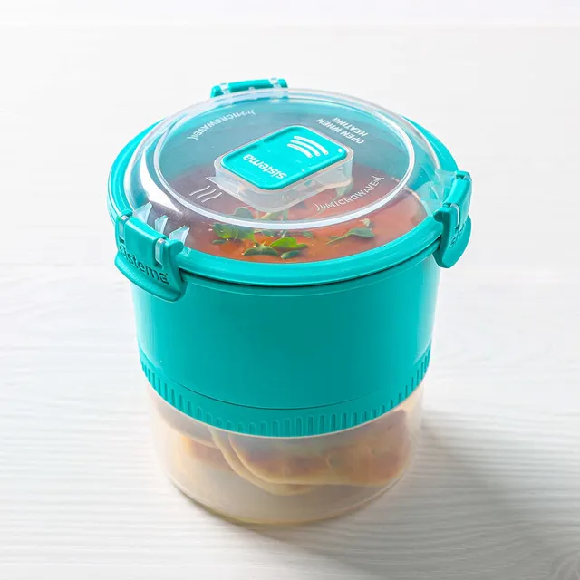 Sistema Klip It To Go Bright Tab 530ml Breakfast Combo with Spoon