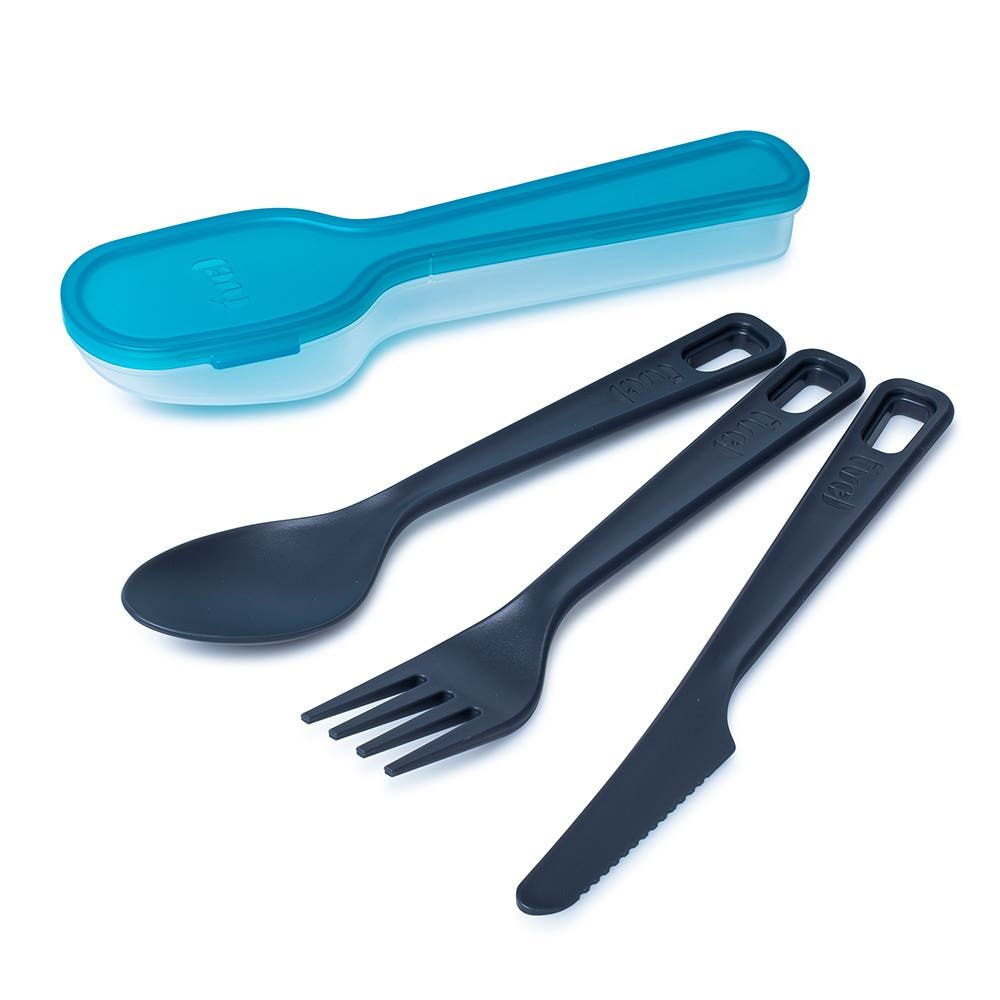 Fuel Primary Flatware Combo - Set of 3 (Multi Colour)