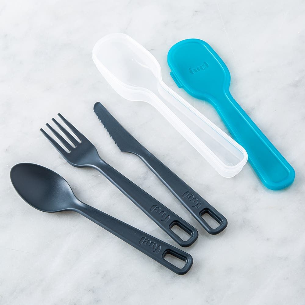 Fuel Primary Flatware Combo - Set of 3 (Multi Colour)