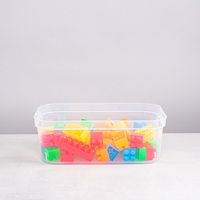 Sterilite Organize 'Small' Plastic Storage Bin (Clear) 12.25x8x4.25"