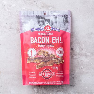 Simply Pets All Natural 'Bacon Eh' Antibiotic Free Dog Treat