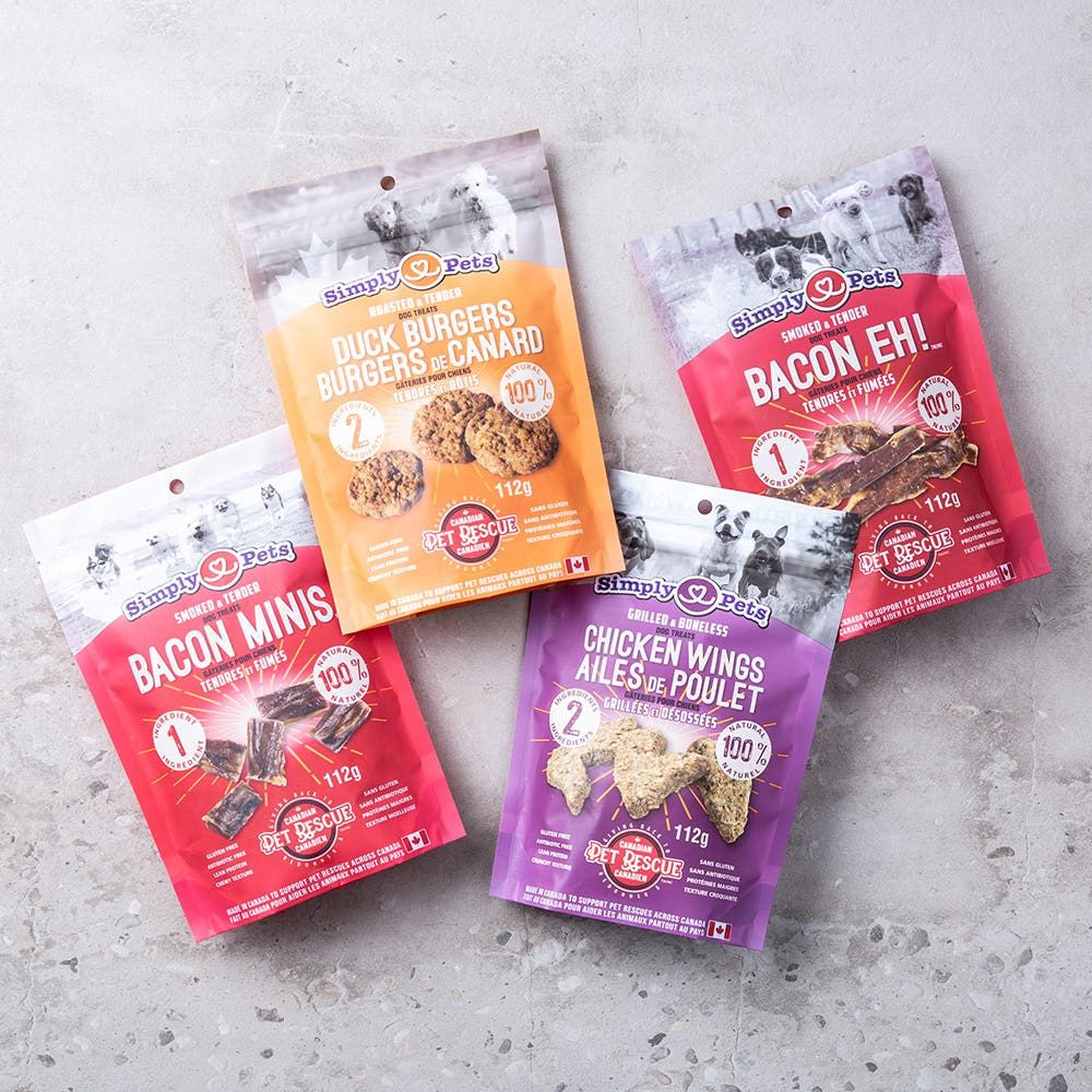 Simply Pets All Natural 'Bacon Eh' Antibiotic Free Dog Treat