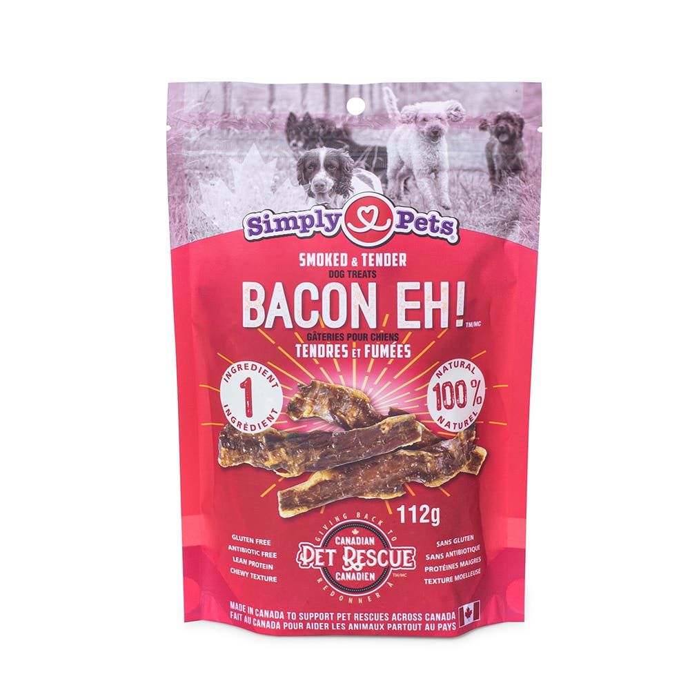 Simply Pets All Natural 'Bacon Eh' Antibiotic Free Dog Treat