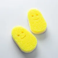 Scrub Daddy Dish Daddy Dishwand Refill Sponge - Set of 2 (Yellow)