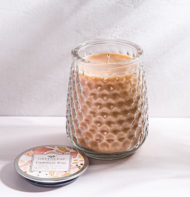 Greenleaf Gifts Signature 'Cashmere Kiss' Glass Jar Candle 13Oz