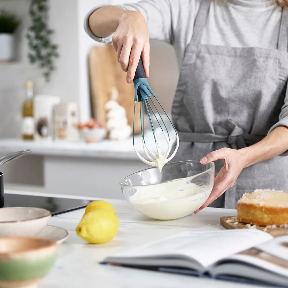 Joseph Joseph Handy Tool 'Twist' Silicone Whisk 2-In-1 (Blue/Grey)