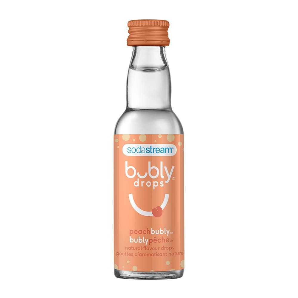 Sodastream Bubly 'Peach' Natural Flavour Fruit Drops