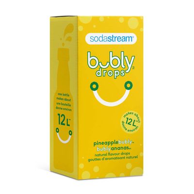 Sodastream Bubly 'Pineapple' Natural Flavour Fruit Drops