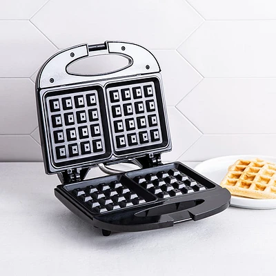 Hauz Living Non-Stick Waffle Maker (Black)