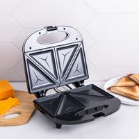 Hauz Living Non-Stick Sandwich Maker (Black)