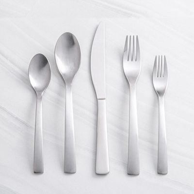 Gourmet Settings Classic 'Carry On' Flatware - S/20 (Matte s/s)