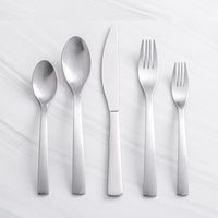 Gourmet Settings Classic 'Carry On' Flatware - S/20 (Matte s/s)