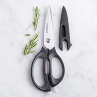 Farberware '4-In-1' Multi Purpose Scissors with Sleeve (Black)