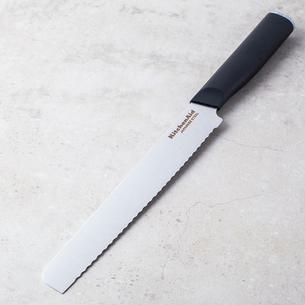 KitchenAid Classic Non-Slip Bread Knife 8" (Black)