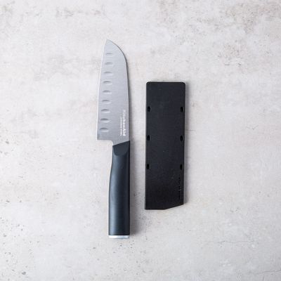 KitchenAid Classic Non-Slip Santoku Knife 5" (Black)