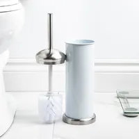 KSP Flush Toilet Brush Holder - White