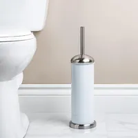 KSP Flush Toilet Brush Holder - White