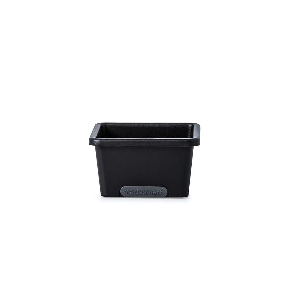 Madesmart Tidy Drawer Bin 3x3" (Carbon Black)