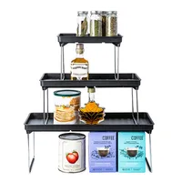 Madesmart Tidy Cabinet Stacking Shelf Small 9.4x7.6x1.5"