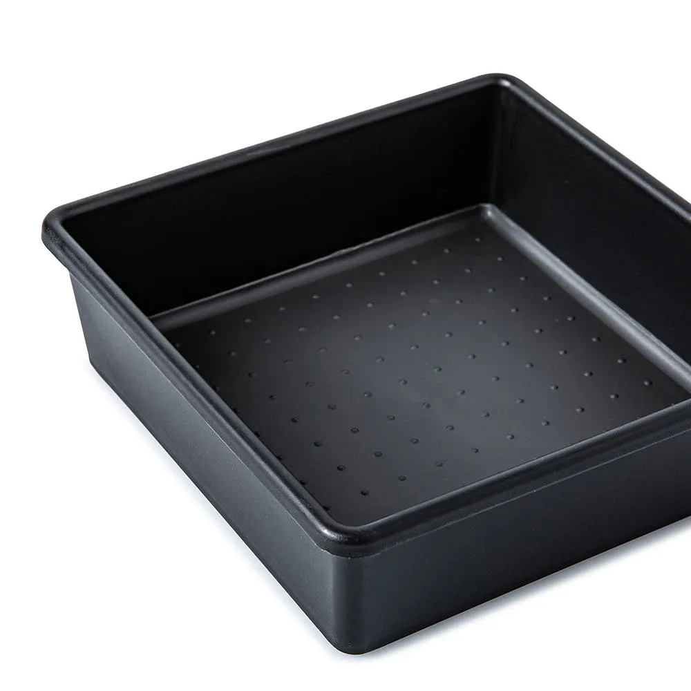 Madesmart Tidy Drawer Bin 6x6" (Carbon Black)