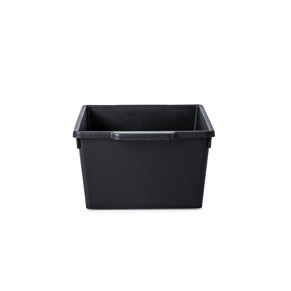 Madesmart Tidy Cabinet Deep Bin Small 10x8" (Carbon Black) 10.5x8.1x4"