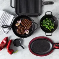 Lodge Pro Logic Cast Iron Reversible Grill Pan