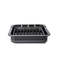 Madesmart In-Sink Organization Collapsible Dish Rack (Carbon Black)