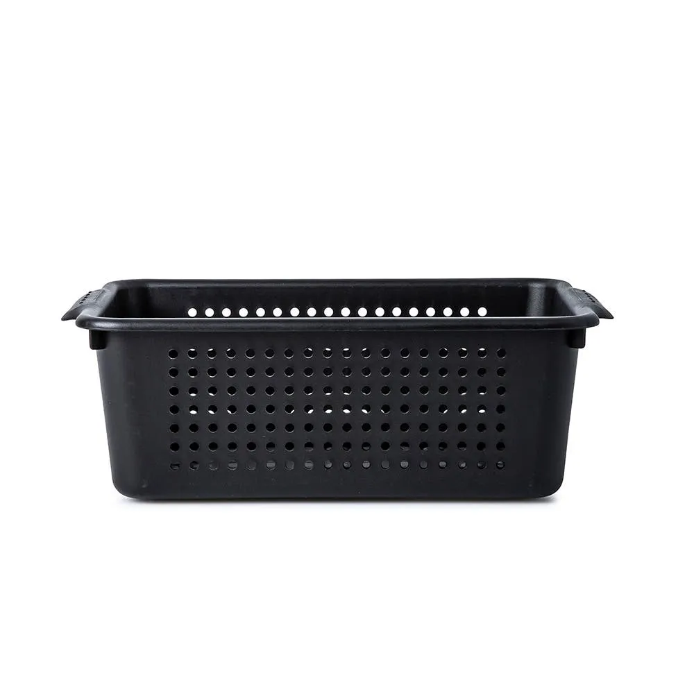 Madesmart Tidy Cabinet Basket Small (Carbon Black) 12.1x8.1x4"