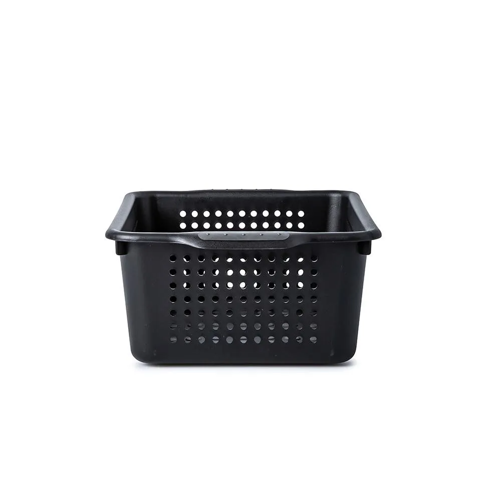 Madesmart Tidy Cabinet Basket Small (Carbon Black) 12.1x8.1x4"