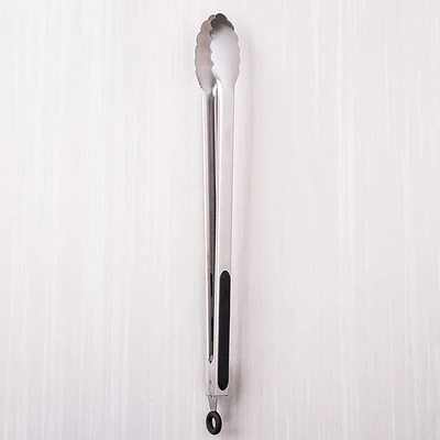 Luciano Gourmet Locking Tongs with Rubber Handles (16")