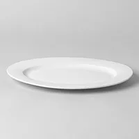 KSP A La Carte 'Diamond' Porcelain Oval Platter 14" (White)