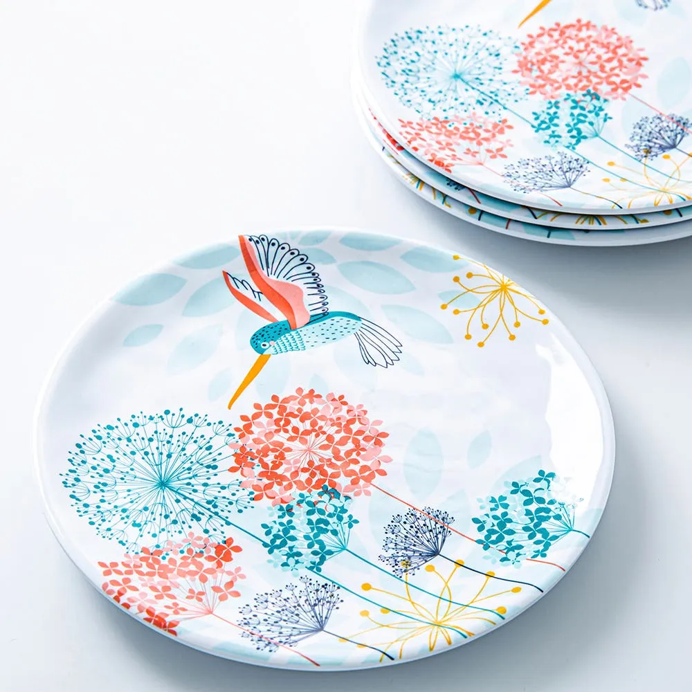 KSP Nibble 'Gigi' Melamine Tidbit Plate - Set of 4