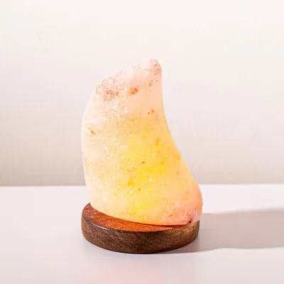 Brookstone Himalyan 'Moon' Crystal Salt Lamp Mini USB (Natural)