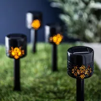KSP Mosaic 'Filigree' LED Solar Lights - Set of 4