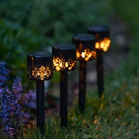 KSP Mosaic 'Filigree' LED Solar Lights - Set of 4