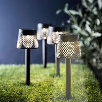 KSP Mosaic 'Mesh' LED Solar Lights - Set of 4