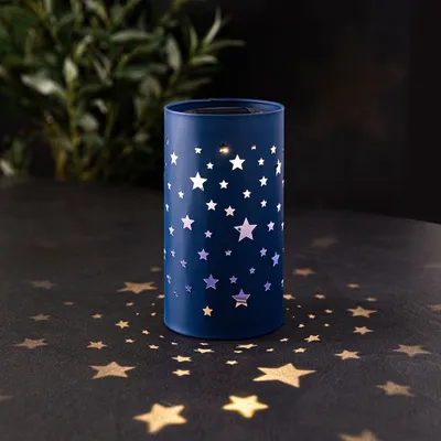 KSP Solar 'Stars' Table Top Lantern (Navy)