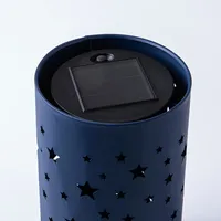 KSP Solar 'Stars' Table Top Lantern (Navy)