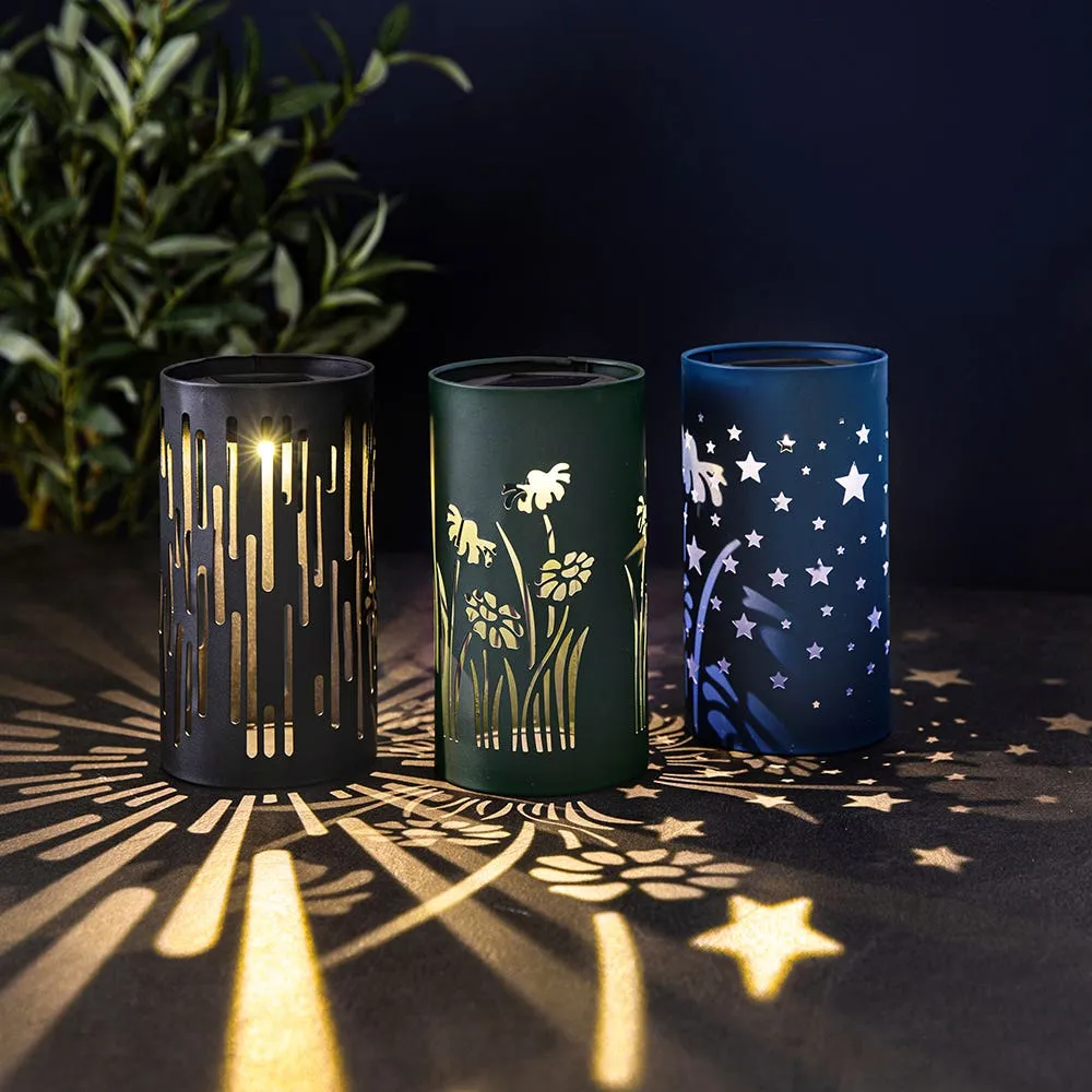 KSP Solar 'Stars' Table Top Lantern (Navy)