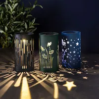 KSP Solar 'Stars' Table Top Lantern (Navy)