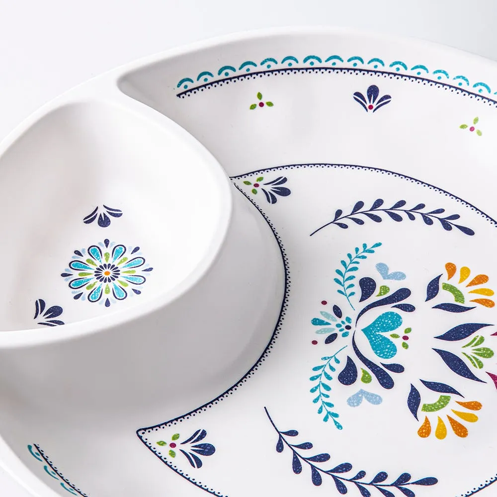 KSP Viva Melamine Chip and Dip 13"