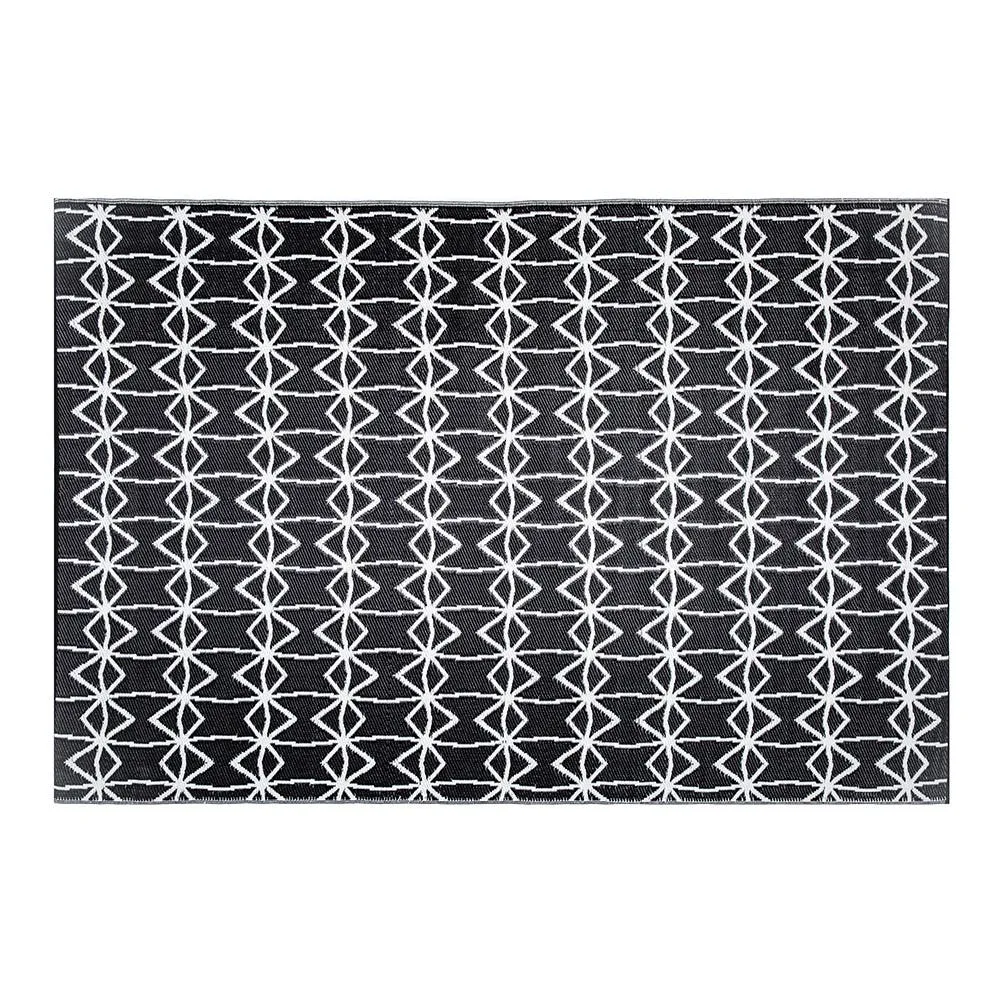 KSP Outdoor 'Kessa' All Season Mat 6x9' (Black/White)