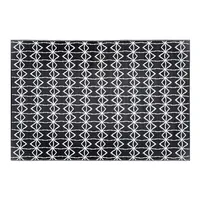 KSP Outdoor 'Kessa' All Season Mat 6x9' (Black/White)