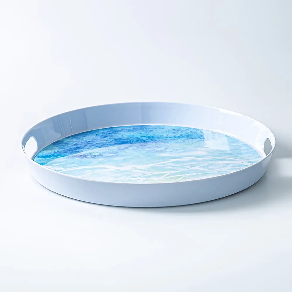 KSP Fun In The Sun 'Pacifico' Melamine Round Serving Tray