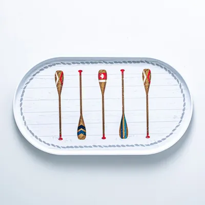 KSP Ellipse 'Oars' Melamine Oval Platter