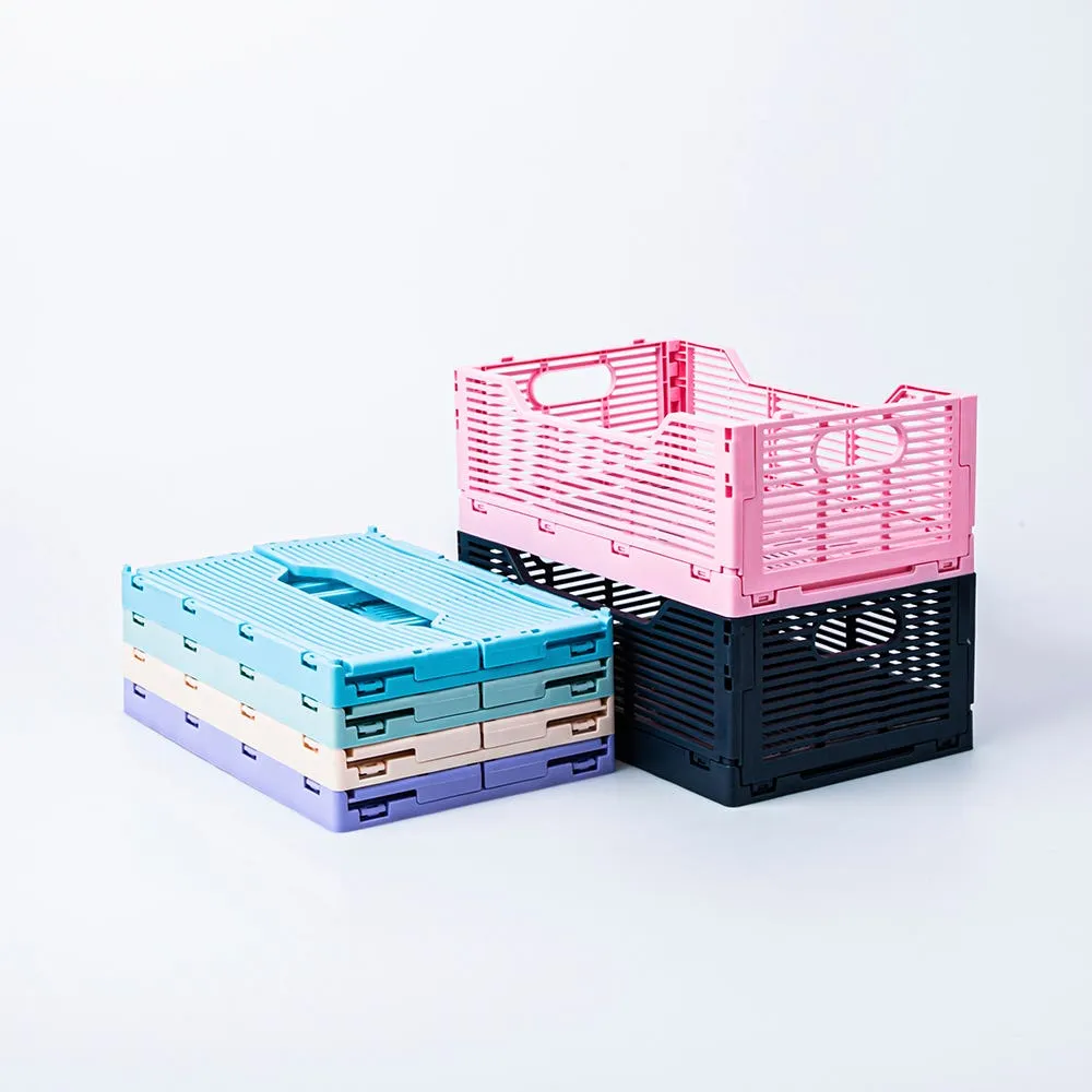 Truu Design Multi-Purpose 'Small' Folding Crate (Sky Blue)